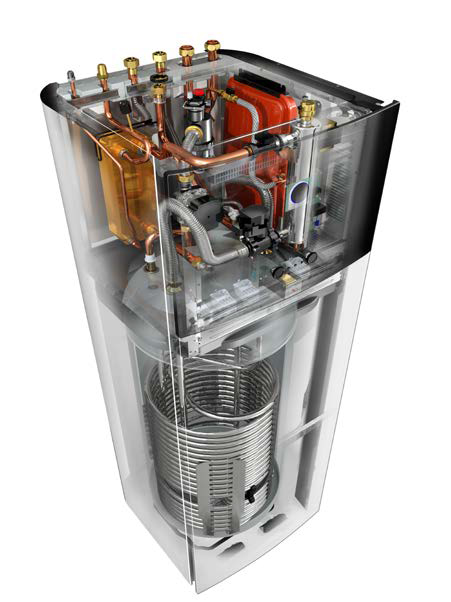 DAIKIN Altherma 3 R F 11 kW 230 H/C, 9 kW Heizstab, Heizen/Kühlen, integr. 230 l Speicher